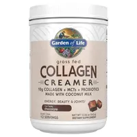 Garden of Life - Grass Fed Collagen Creamer, Chocolate, Proszek, 342g