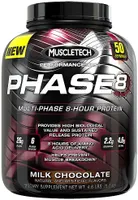 MuscleTech - Phase8 Protein, Odżywka Białkowa, Milk Chocolate, Proszek, 2090g