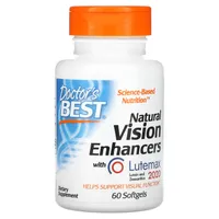Doctor's Best - Natural Vision Enhancement, 60 Softgeles