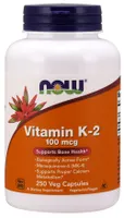 NOW Foods - Vitamin K-2, 100mcg, 250 vcaps
