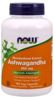 NOW Foods - Ashwagandha Extract, 450mg, 180 vcaps