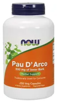 NOW Foods - Pau D'Arco, 500 mg, 250 vcaps