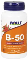 NOW Foods - Vitamin B-50, 100 tablets