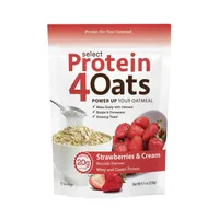 PEScience - Select Protein 4 Oats, Owsianka Proteinowa, Strawberries & Cream, 258g