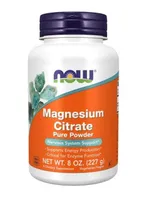 NOW Foods - Cytrynian Magnezu,  Magnesium Citrate, Proszek, 227 g