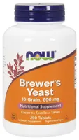 NOW Foods - Brewer's Yeast, 200 tablets