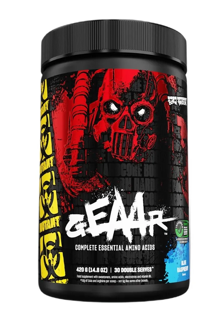 Mutant - GEAAR, Blue Raspberry, Proszek, 378g