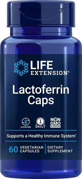 Life Extension - Laktoferyna, 60 kapsułek 