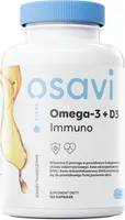 Osavi - Omega 3 + D3 IMMUNO, 1300 mg + 2000 IU, Lemon, 120 Softgeles
