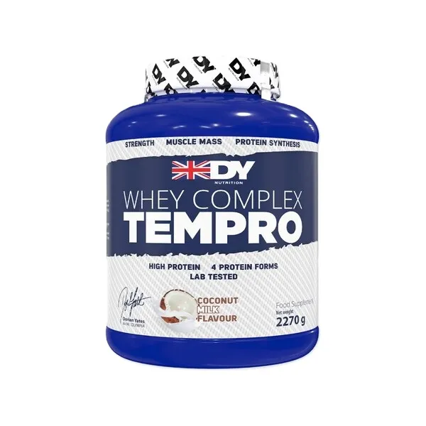 Dorian Yates - Whey Complex Tempro, Odżywka Białkowa, Coconut Milk, Proszek, 2270g