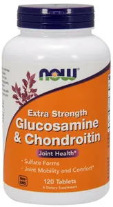 ﻿NOW Foods - Glukozamina Chondroityna, Na Stawy, 120 tabletek