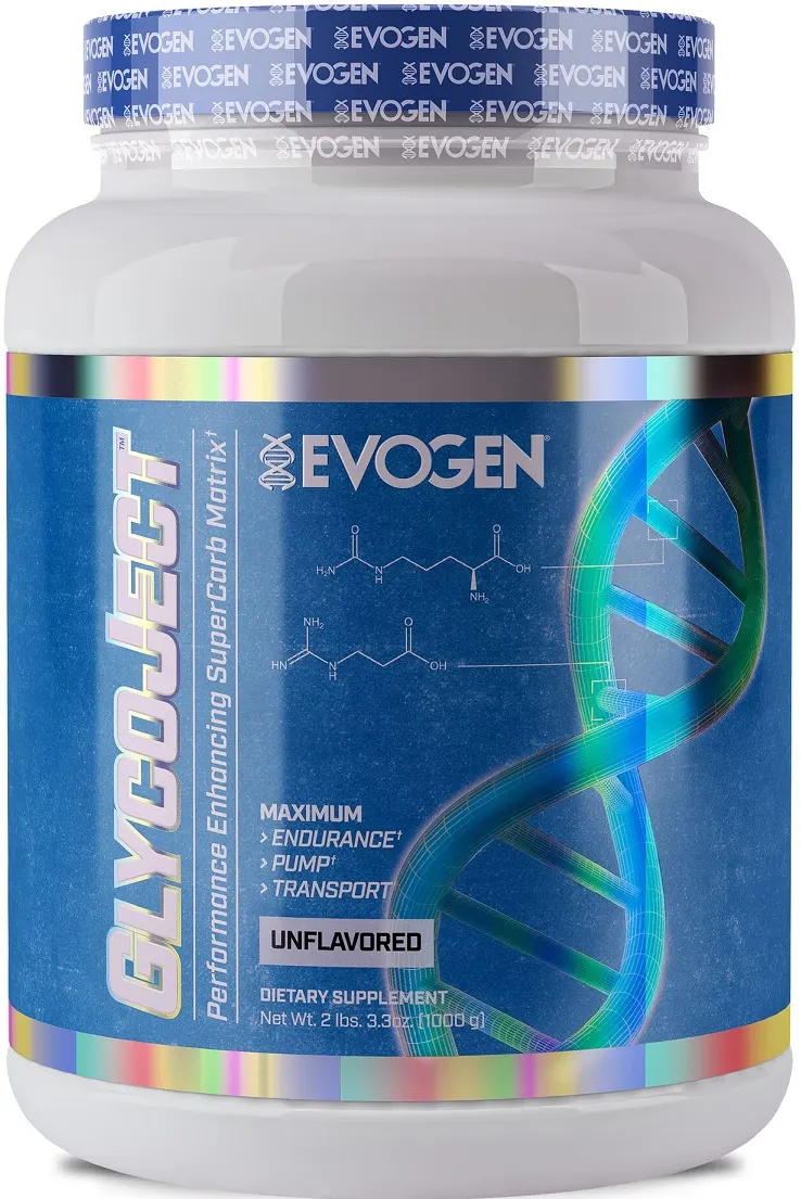Evogen - GlycoJect, Unflavored, Powder, 1000g