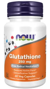 NOW Foods - Glutation, 250 mg, 60 vkaps