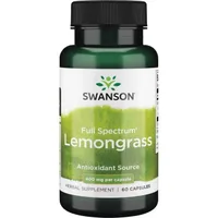 Swanson - Lemongrass, 400mg, 60 capsules