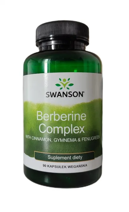  Berberine Complex with Cinnamon, Gymnema & Fenugreek - 90 vcaps (EAN 087614116297)