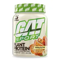 GAT - Plant Protein, Odżywka Białkowa, Banana Nut Bread, Proszek, 725g