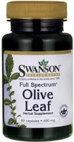 Swanson - Olive Leaf Extract, 400mg, 60 Capsules