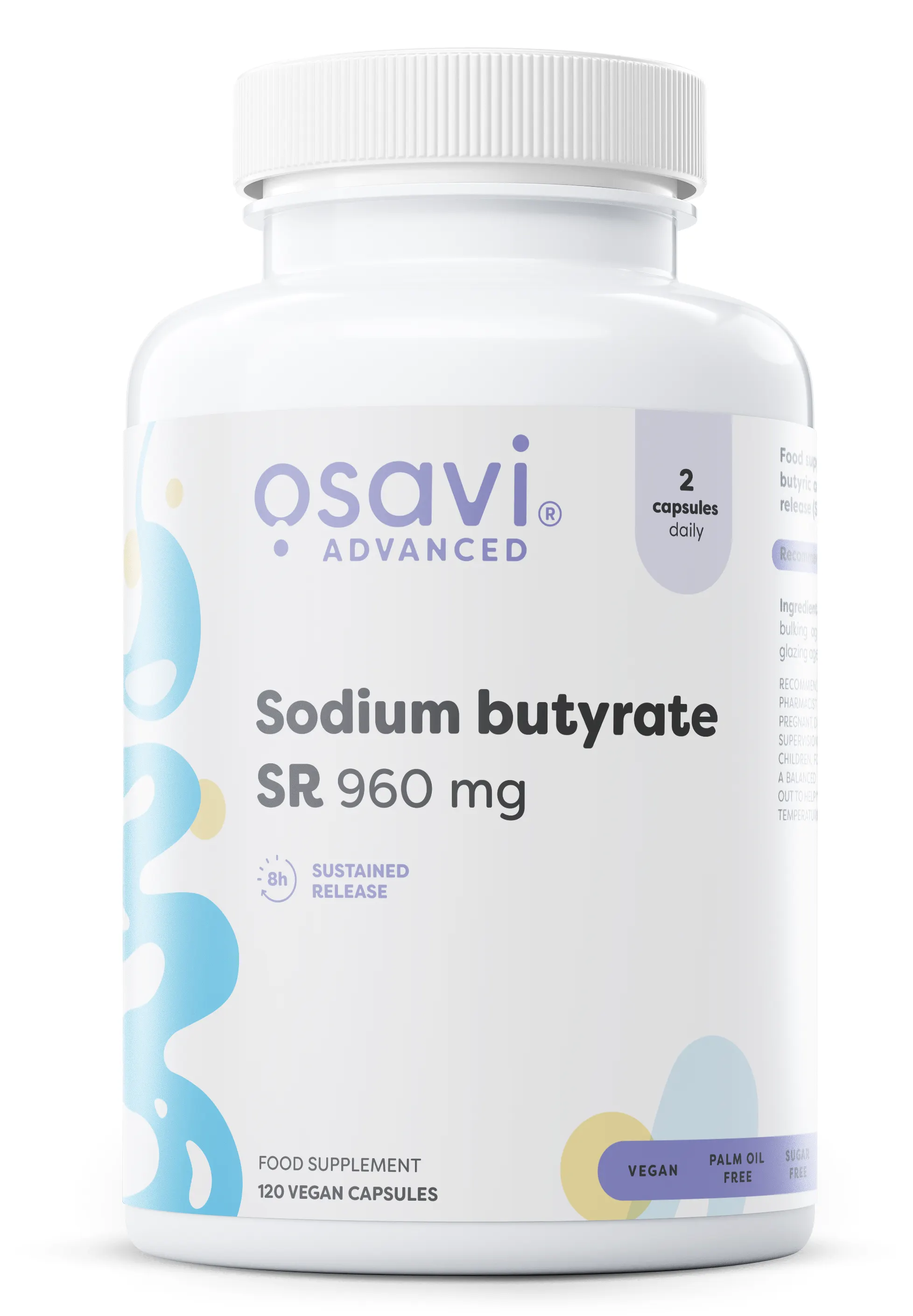 Osavi - Maślan Sodu SR, 960mg, 120 vkaps