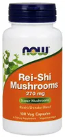 NOW Foods - Rei-Shi Mushrooms, 270mg, 100Vegetarian Softgels