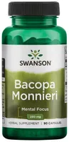 Swanson - Bacopa Monnieri Ekstrakt, 250mg, 90 kapsułek