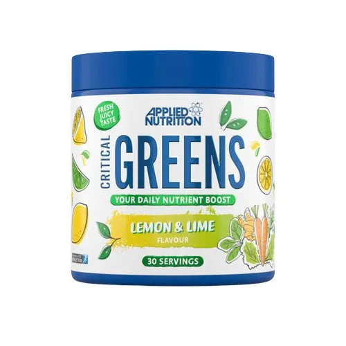 Applied Nutrition - Critical Greens, Lemon & Lime, Proszek, 150g 
