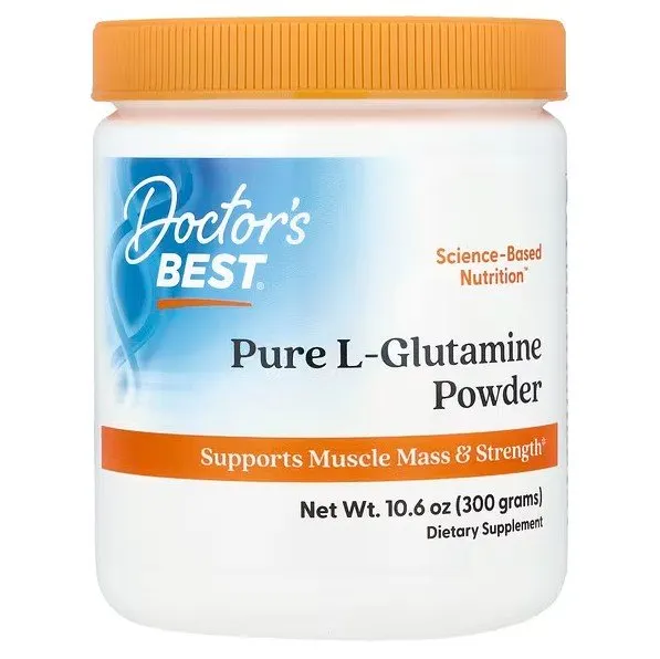 Doctor's Best - L-Glutamina, Proszek, 300g