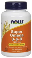 NOW Foods - Super Omega 3-6-9, 1200mg, 90 kapsułek miękkich
