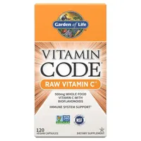 Garden of Life - Vitamin Code RAW, Witamina C, 500 mg, 120 vkaps