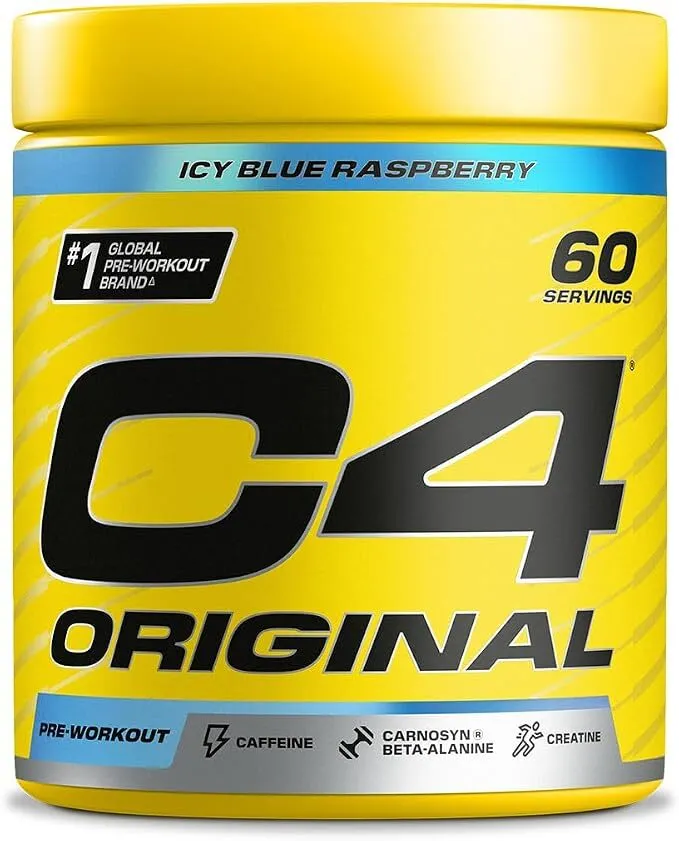 Cellucor - C4 Original, Icy Blue Raspberry, Proszek, 396g
