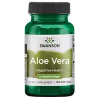 Swanson - Aloe Vera, 25mg, 100 Softgeles