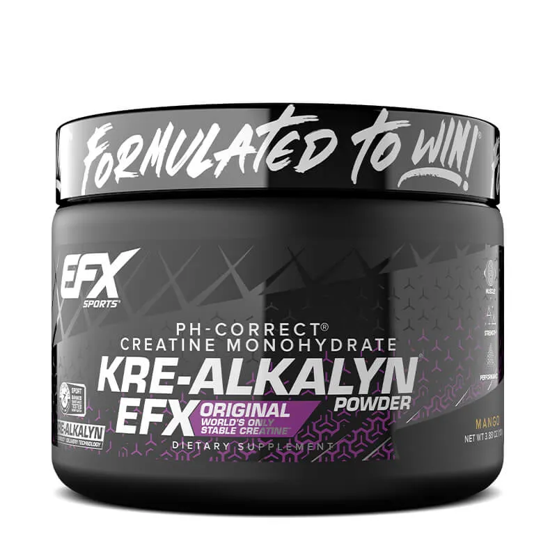 EFX Sports - Kre-Alkalyn, Kreatyna, Mango, Proszek, 110g