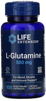 Life Extension - L-Glutamine, 500mg, 100 vkaps