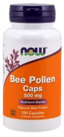 NOW Foods - Bee Pollen, 500mg, 100 Capsules
