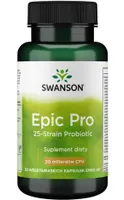 Swanson - Epic Pro 25, Szczepy Probiotyczne, 30 vkaps