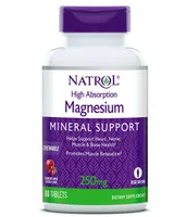 Natrol - Highly Absorbable Magnesium, Cranberry and Apple, 60 lozenges