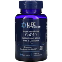 Life Extension - Super Absorbable CoQ10 with D-Limonene, 50 mg, 60 Softgeles