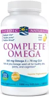 Nordic Naturals - Complete Omega, 565mg Omega + GLA, Lemon, 120 softgels