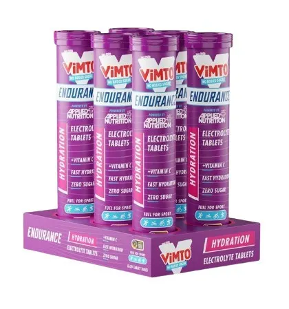 Applied Nutrition - Elektrolity, Endurance Hydration, Vimto, 6 x 20 tabletek musujących