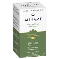 Minami - VeganDHA + Astaxanthin, 60 Softgeles