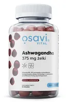 Osavi - Ashwagandha 375 mg, Wiśnia, 90 żelek
