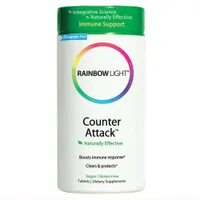 Rainbow Light - Counter Attack, Wzmocnienie Odporności, 90 tabletek