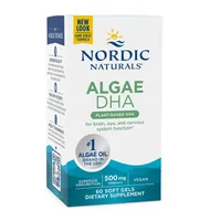 Nordic Naturals - Algae DHA, 500mg, 60 softgels