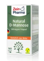 Zein Pharma - D-Mannoza, Natural D-Mannose, 500mg, 160 kapsułek