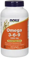 NOW Foods - Omega 3-6-9, 1000mg, 250 Softgeles