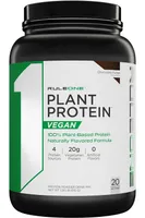 Rule One - Plant Protein, Vegetable Protein, Chocolate Fudge, Powder, 580g