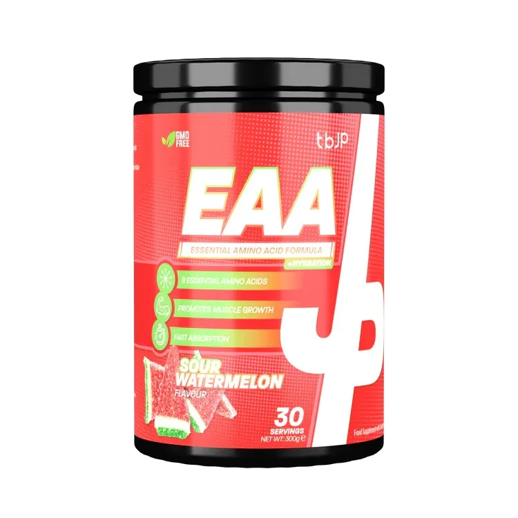 Trained by JP - EAA + Hydration, Sour Watermelon, Proszek, 300g