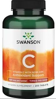Swanson - Vitamin C with Wild Rose, Extended Release, 500mg, 250 tablets