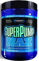 Gaspari Nutrition - SuperPump MAX, Blue Raspberry, Proszek, 640g
