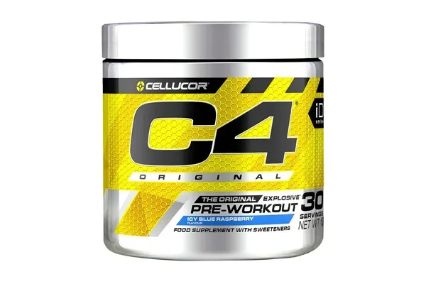 Cellucor - C4 Original, Icy Blue Raspberry, Proszek, 198g