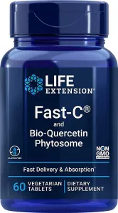 Life Extension - Fast-C and Bio-Quercetin Phytosome, 60 tabletek wegetariańskich 